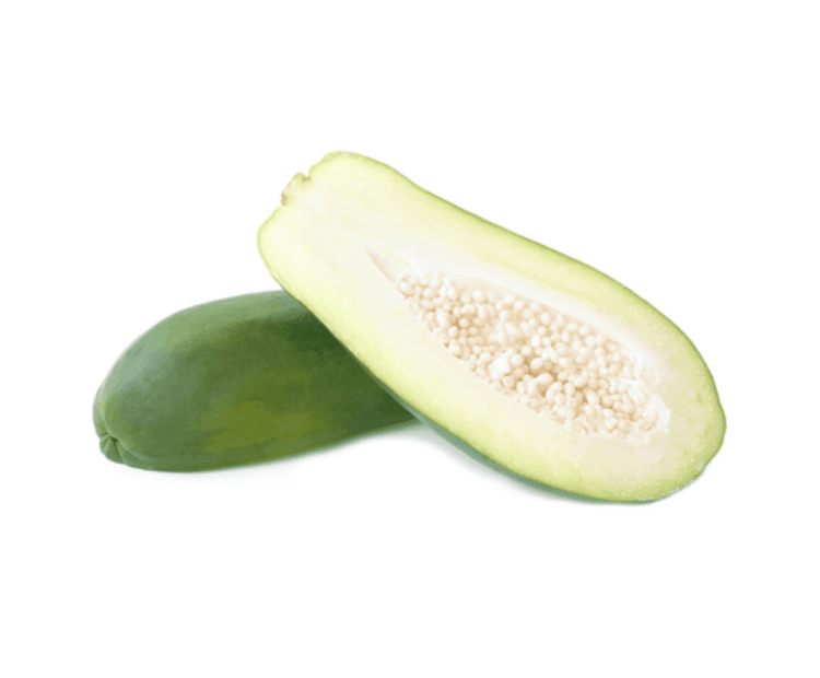 Mamão / Papaia (verde sem sementes)